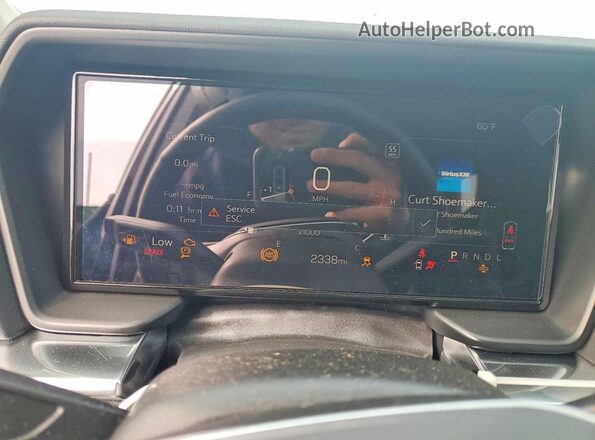 3GKALZEG2TL258246 2026 GMC TERRAIN Черный Вид щитка приборов