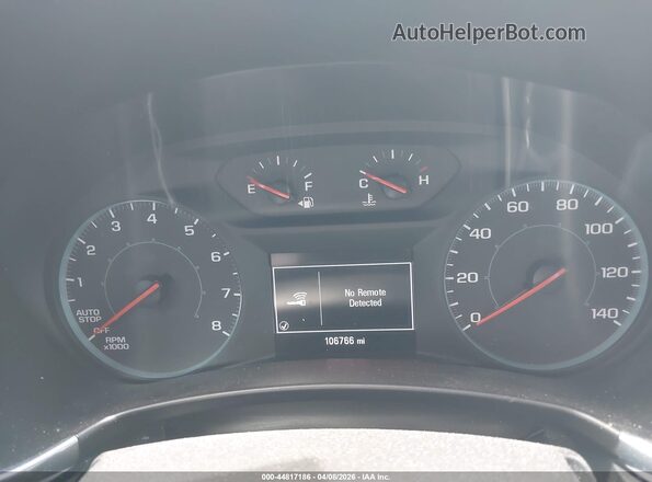 3GNAXHEVXLS651241 2020 CHEVROLET EQUINOX White Widok tylnych siedzeń