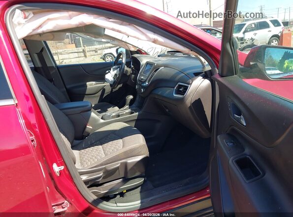 3GNAXJEV1LS668937 2020 CHEVROLET EQUINOX Red Widok wnętrza z przodu