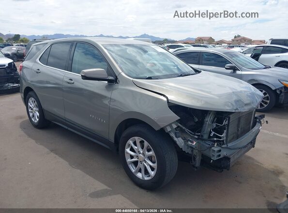3GNAXJEV2JS623681 2018 CHEVROLET EQUINOX Gray Przód prawy
