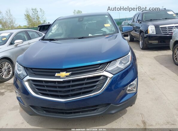 3GNAXJEV3LL335455 2020 CHEVROLET EQUINOX Синий Вид щитка приборов