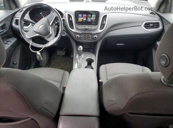 3GNAXJEV9JS616405 2018 CHEVROLET EQUINOX Серебряный Вид панели приборов