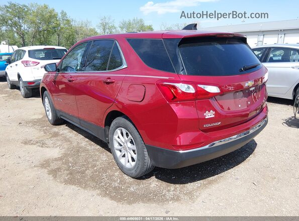 3GNAXJEVXJS565688 2018 CHEVROLET EQUINOX Красный Задняя левая четверть