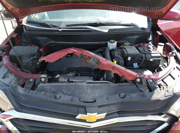 3GNAXJEVXJS565688 2018 CHEVROLET EQUINOX Красный Вид сзади