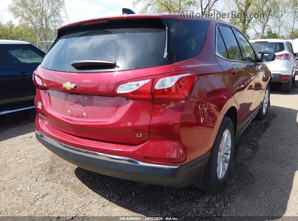 3GNAXJEVXJS565688 2018 CHEVROLET EQUINOX Красный Задняя правая четверть