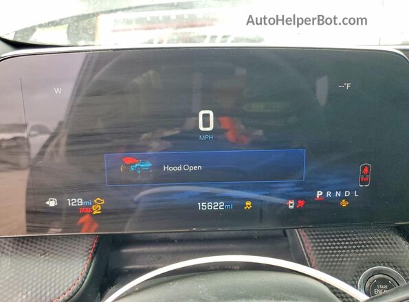 3GNAXLEG0TL111119 2026 CHEVROLET EQUINOX Black Вид щитка приладів