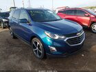 2020 Chevrolet Equinox Fwd Lt 2.0l Turbo Blue vin: 3GNAXLEX2LL220231
