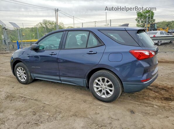 3GNAXREV0JS508060 2018 CHEVROLET EQUINOX Blue Հետևի ձախ