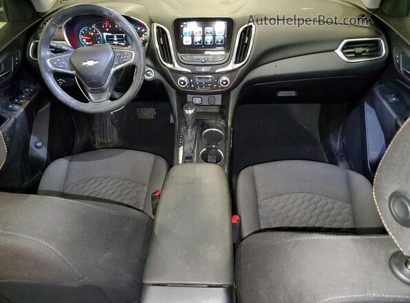 3GNAXSEV1JS619160 2018 CHEVROLET EQUINOX Серый Вид панели приборов