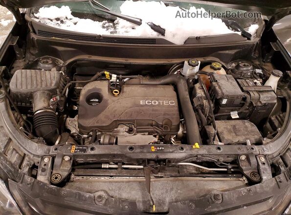 3GNAXSEV1JS619160 2018 CHEVROLET EQUINOX Серый Вид подкапотного пространства