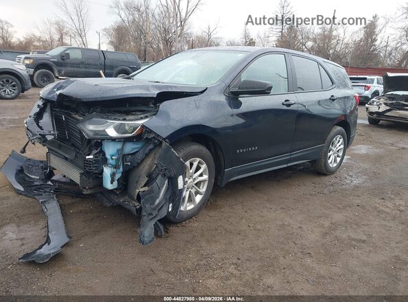 3GNAXSEV2LS651098 2020 CHEVROLET EQUINOX Dark Blue Առջևի ձախ երեք քառորդ տեսարան