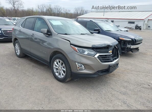 3GNAXSEV4JS609058 2018 CHEVROLET EQUINOX Серый Передняя правая четверть