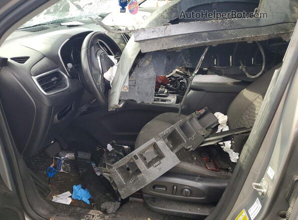 3GNAXSEV6JS525341 2018 CHEVROLET EQUINOX Charcoal Widok wnętrza z przodu