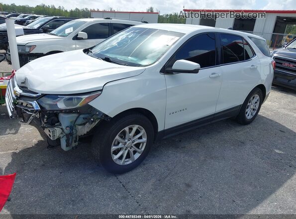 3GNAXSEV9JS599031 2018 CHEVROLET EQUINOX Белый Передняя левая четверть