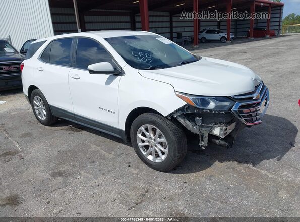 3GNAXSEV9JS599031 2018 CHEVROLET EQUINOX Белый Передняя правая четверть