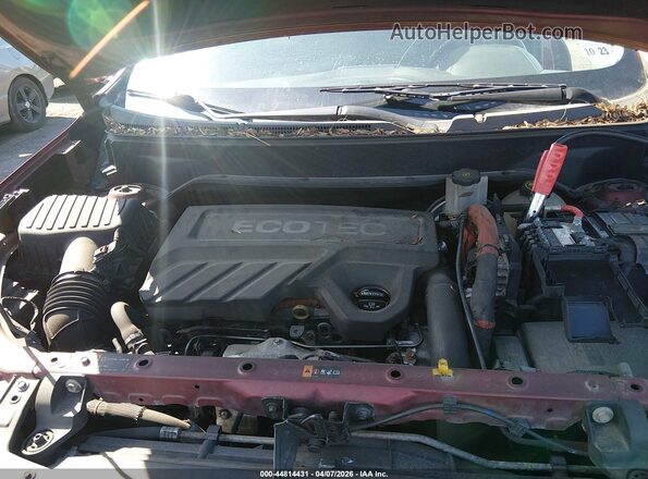 3GNAXUEU7JS550574 2018 CHEVROLET EQUINOX Burgundy Vista trasera