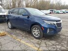 2022 Chevrolet Equinox Awd Lt Blue vin: 3GNAXUEV3NL240477