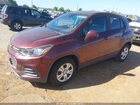 2017 Chevrolet Trax Ls Темно-бордовый vin: 3GNCJKSB2HL227989