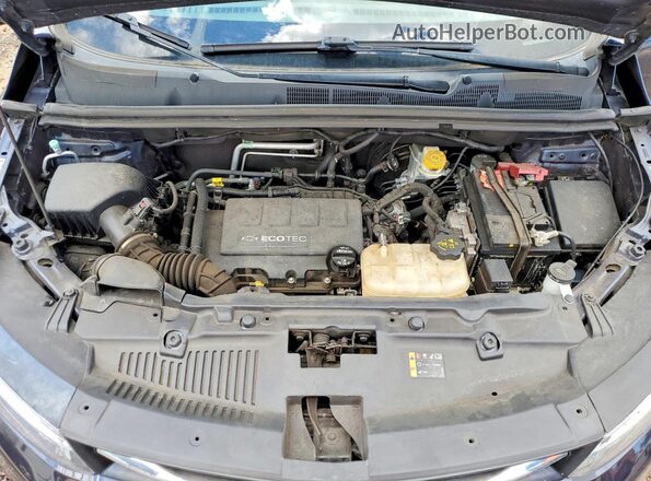 3GNCJLSB2KL115870 2019 CHEVROLET TRAX Синий Вид подкапотного пространства