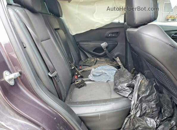 3GNCJLSB3GL117683 2016 CHEVROLET TRAX Gray Vista interior trasera