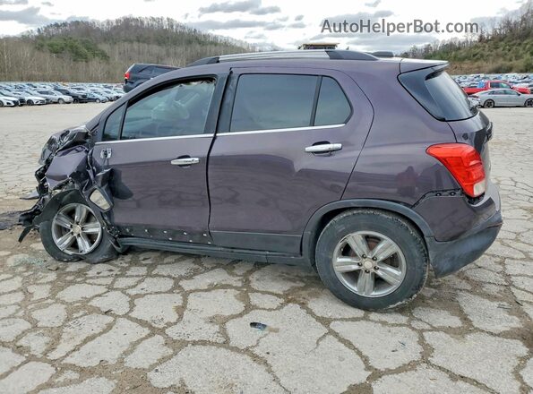 3GNCJLSB3GL117683 2016 CHEVROLET TRAX Gray Trasero izquierdo