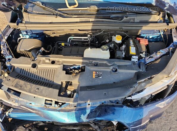 3GNCJLSB4LL250219 2020 CHEVROLET TRAX Синий Вид подкапотного пространства