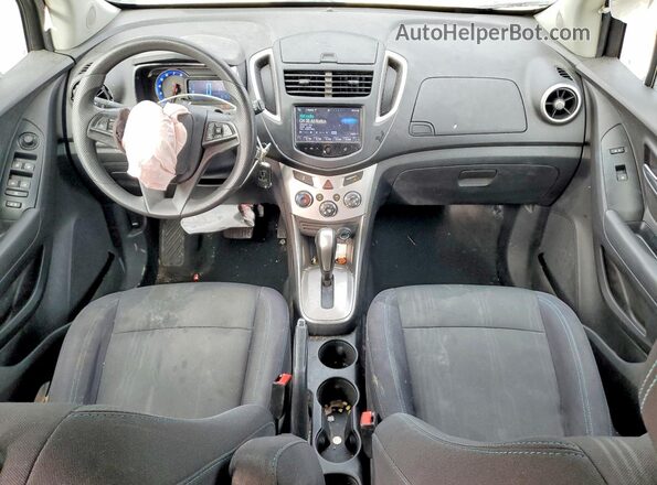 3GNCJLSB5GL218434 2016 CHEVROLET TRAX Gray Widok deski rozdzielczej