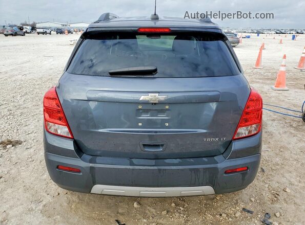 3GNCJLSB5GL218434 2016 CHEVROLET TRAX Gray Widok z tyłu