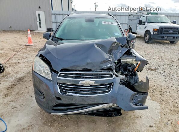 3GNCJLSB5GL218434 2016 CHEVROLET TRAX Gray Widok z przodu