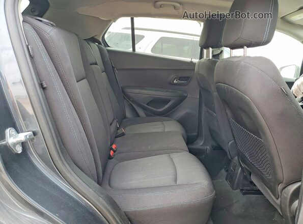 3GNCJLSB5GL218434 2016 CHEVROLET TRAX Gray Widok wnętrza z tyłu