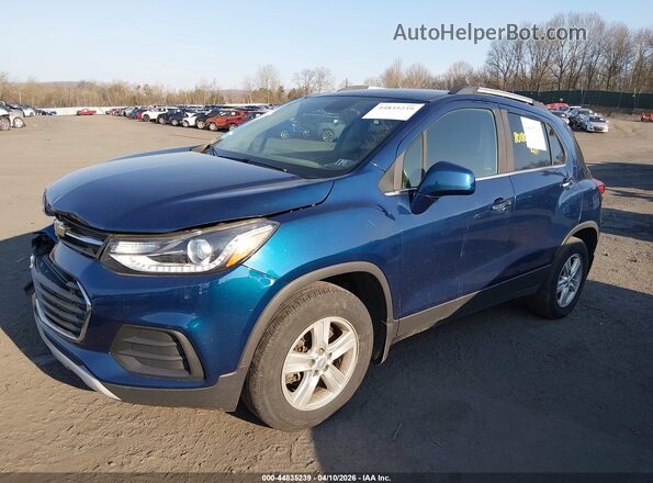 3GNCJPSB2LL326768 2020 CHEVROLET TRAX Blue Przód lewy