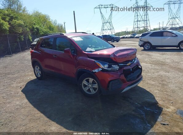 3GNCJPSB5LL169639 2020 CHEVROLET TRAX Красный Передняя правая четверть