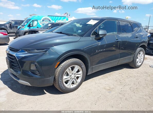 3GNKBBRA4LS621773 2020 CHEVROLET BLAZER Gray Przód lewy