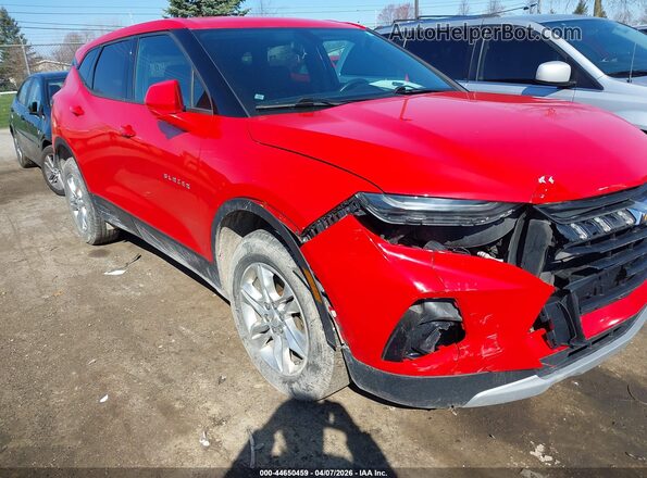 3GNKBCR45LS721736 2020 CHEVROLET BLAZER Red წინა ხედი