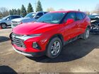 2020 Chevrolet Blazer Fwd 2lt Red vin: 3GNKBCR45LS721736