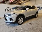 2020 Chevrolet Blazer 2lt Silver vin: 3GNKBCRS3LS714928 Damage: Left Front Fender, Dent(S) W/ Paint Dmg, 11 To 12 Inches
