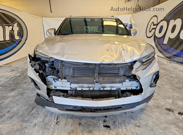 3GNKBCRS3LS714928 2020 CHEVROLET BLAZER Silver Widok z przodu