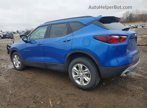 3GNKBDRS0KS609753 2019 CHEVROLET BLAZER Blue Tył lewy