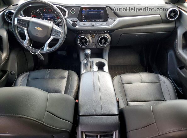 3GNKBDRSXLS539728 2020 CHEVROLET BLAZER Черный Вид панели приборов