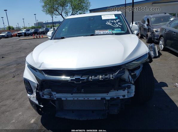 3GNKBERS9LS575979 2020 CHEVROLET BLAZER White უკანა სალონის ხედი