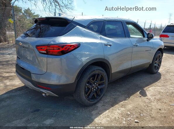 3GNKBHR40PS178511 2023 CHEVROLET BLAZER Серый Задняя правая четверть