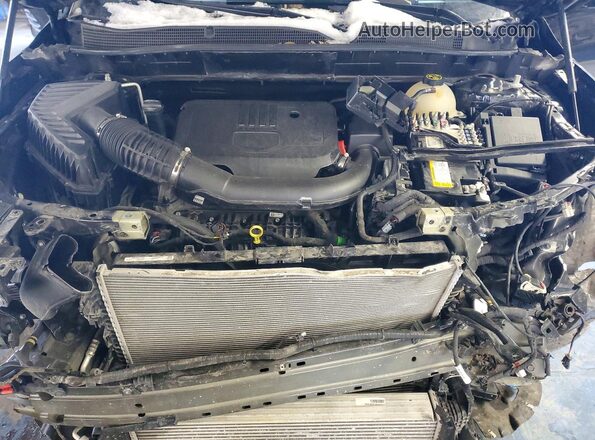 3GNKBHR43NS214575 2022 CHEVROLET BLAZER Черный Вид задней части салона