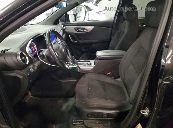 3GNKBHR44LS630387 2020 CHEVROLET BLAZER Black Front interior view