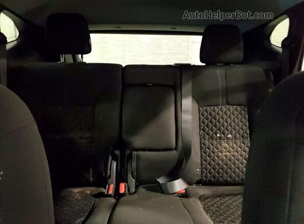 3GNKBHR44LS630387 2020 CHEVROLET BLAZER Black Rear seats view