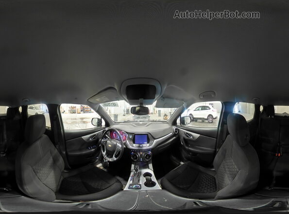 3GNKBHR44LS630387 2020 CHEVROLET BLAZER Black 360 interior view