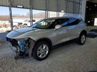 2021 Chevrolet Blazer 2lt Silver vin: 3GNKBHR46MS580867