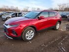 2021 Chevrolet Blazer 2lt Red vin: 3GNKBHRS5MS562522