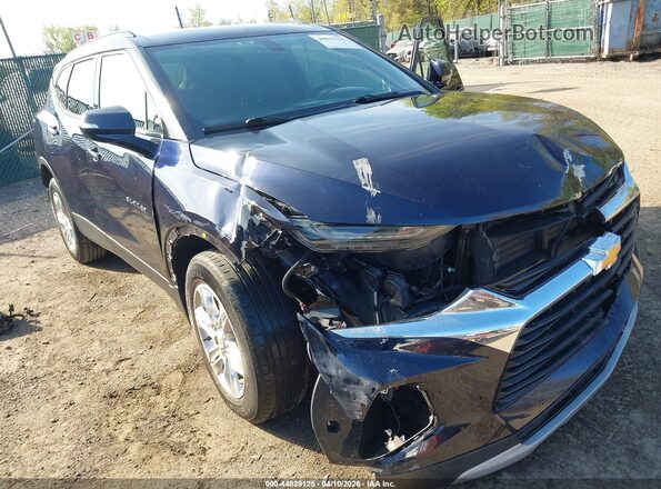 3GNKBHRS6LS560714 2020 CHEVROLET BLAZER Синий Вид спереди