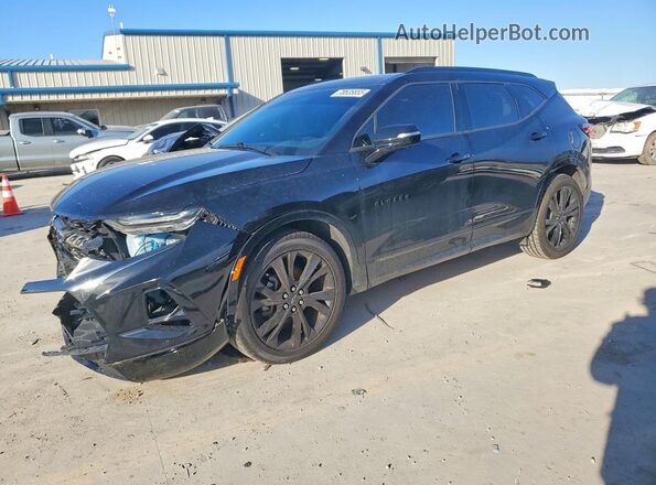 3GNKBJRS3KS686194 2019 CHEVROLET BLAZER Black Front left