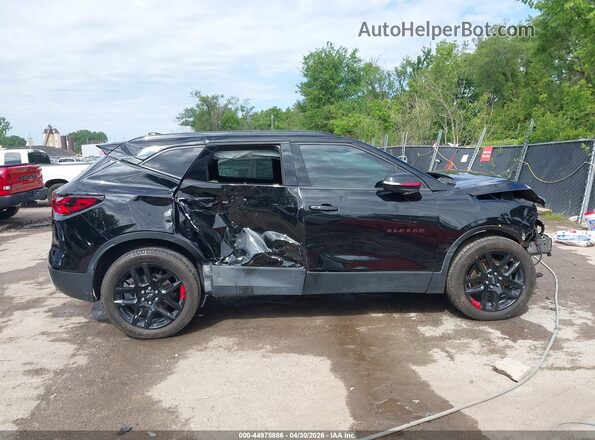 3GNKBJRS9LS695449 2020 CHEVROLET BLAZER Черный Панорамный вид салона 360°